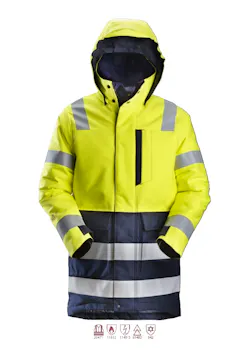 Snickers Workwear Workwear ProtecWork geïsoleerde parka Klasse 3 - 1860