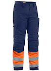 Oranje/Marineblauw
