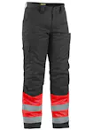 Fluor Rood/Zwart