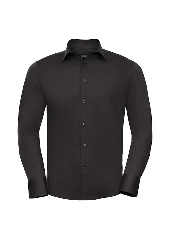 Russell Z946 Shirt Long Sleeve Stretch Slim Fit