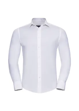 Russell Z946 Shirt Long Sleeve Stretch Slim Fit