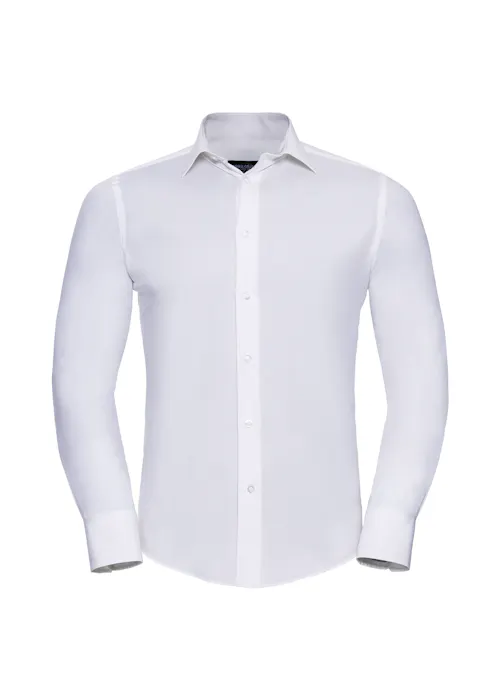 Russell Z946 Shirt Long Sleeve Stretch Slim Fit