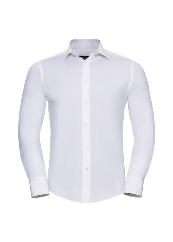 Russell Z946 Shirt Long Sleeve Stretch Slim Fit