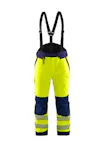 High Vis Geel/Marineblauw