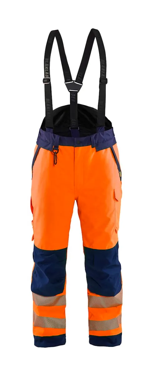 High Vis Orange/Marineblau