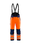 High Vis Oranje/Marineblauw