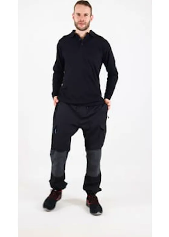 Portwest vlamvertragend Antistatisch lange mouw poloshirt FR10
