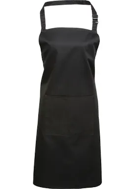 Premier Colours Collection Bib Apron with Pocket