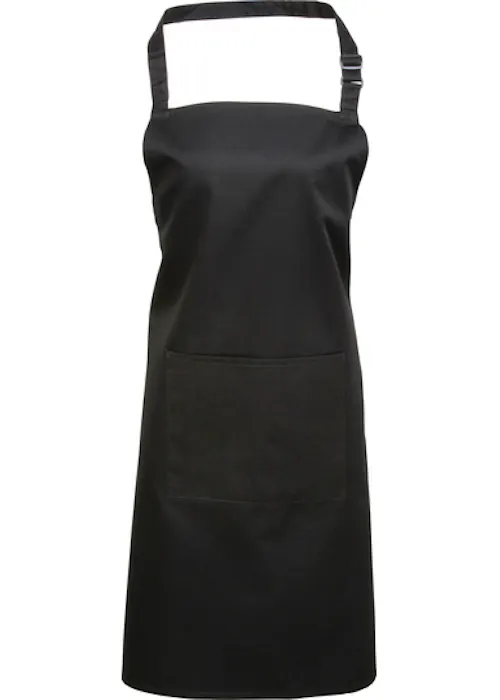 Premier Colours Collection Bib Apron With Pocket