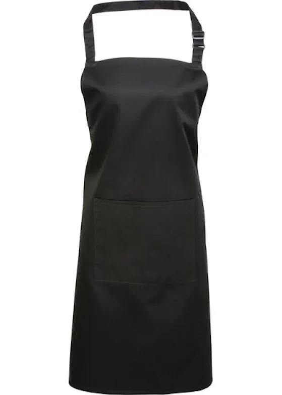 Premier Colours Collection Bib Apron With Pocket