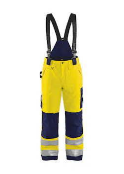 Blåkläder 18851977 Winterwerkbroek High Vis miniatuur