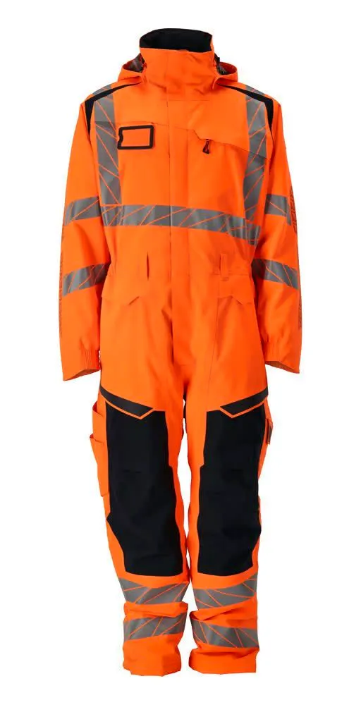 High Vis Oranje/Marineblauw