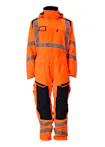 High Vis Oranje/Marineblauw