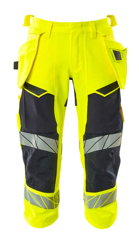 High Vis Gelb/Marineblau