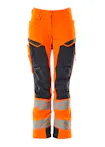 High Vis Oranje/Marineblauw