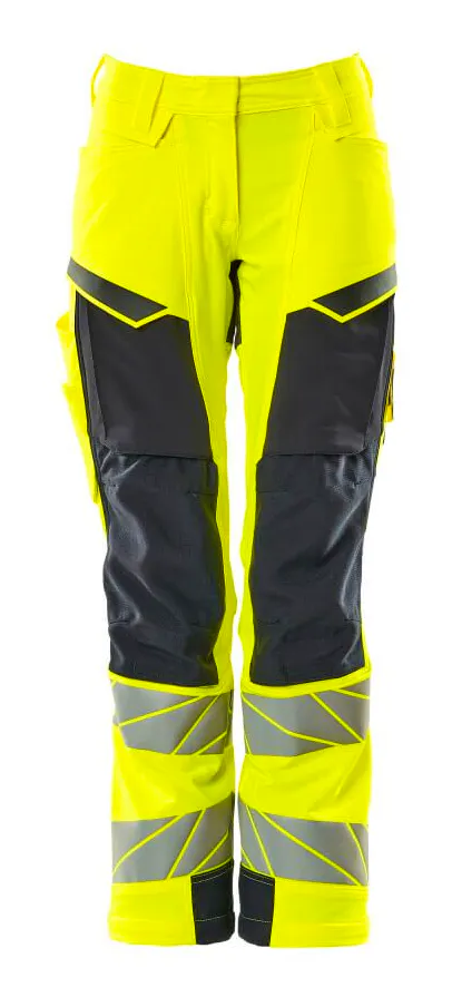 High Vis Gelb/Marineblau