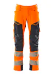 High Vis Oranje/Marineblauw