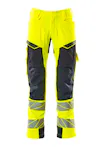 High Vis Geel/Marineblauw