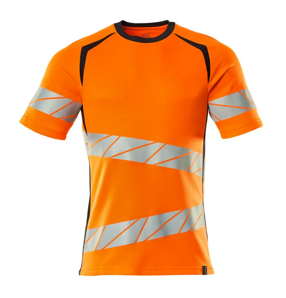 High Vis Orange/Marineblau