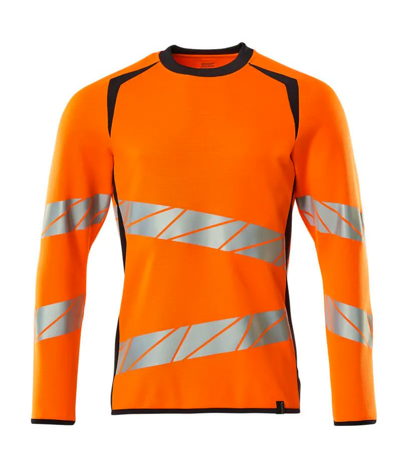 High Vis Orange/Marineblau