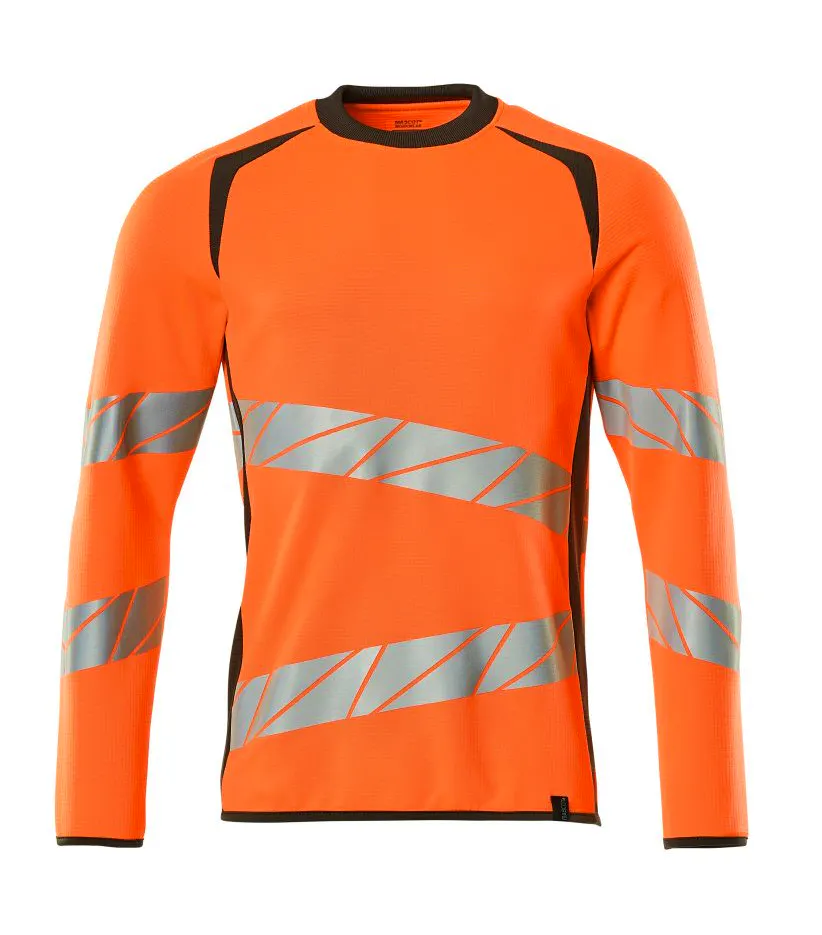 Hohe Sichtbarkeit Orange/Mittelgrau
