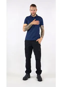 Carhartt Midweight Short-Sleeve Pocket K570 Poloshirt Loose Fit miniatuur