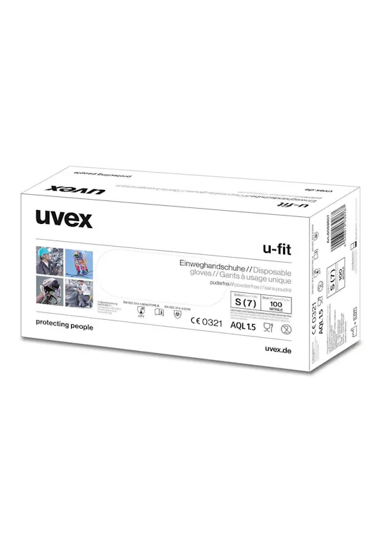 UVEX U-Fit Nitrile à 100 St.