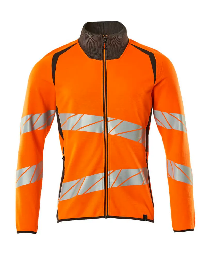 Hohe Sichtbarkeit Orange/Mittelgrau