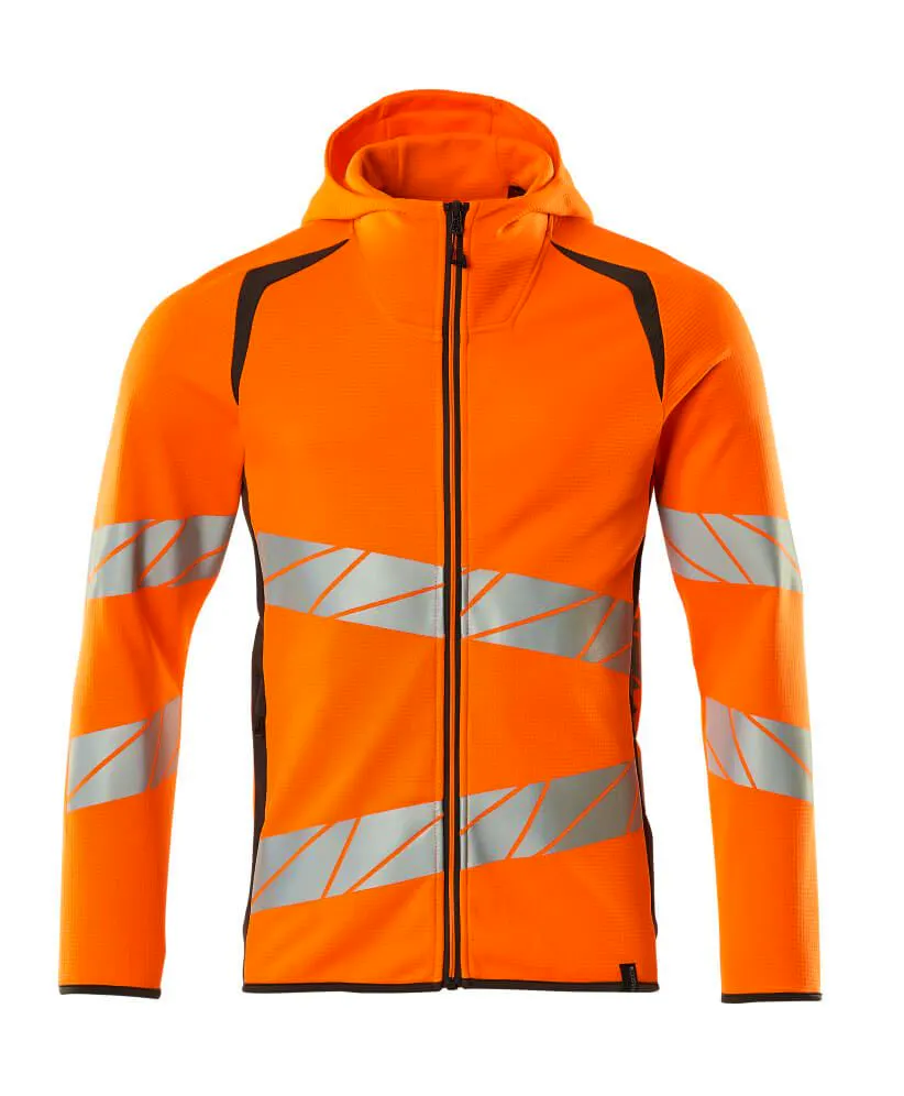 Hohe Sichtbarkeit Orange/Mittelgrau