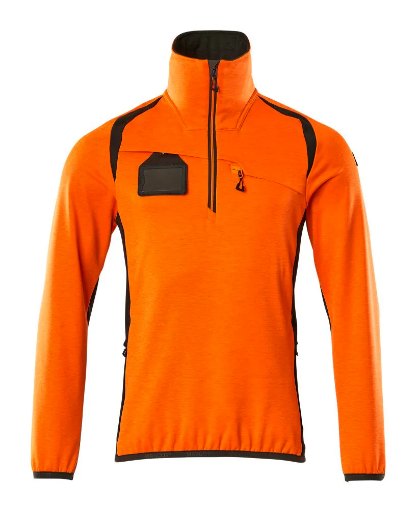 Hohe Sichtbarkeit Orange/Mittelgrau