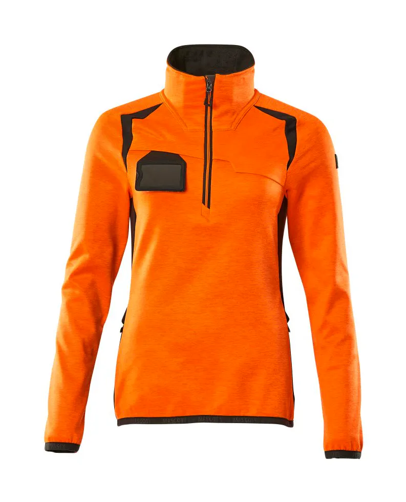Hohe Sichtbarkeit Orange/Mittelgrau
