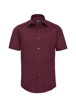 Russell Z947 Shirt Short Sleeve Stretch Slim Fit miniatuur