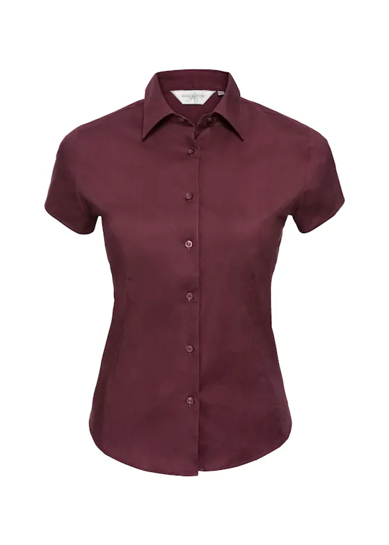 Russell Z947F Shirt Short Sleeve Stretch Slim Fit Dames