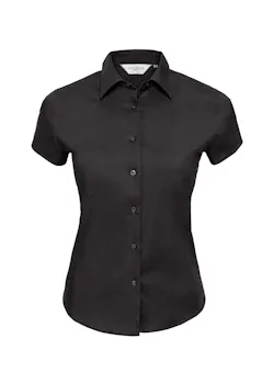 Russell Z947F Shirt Short Sleeve Stretch Slim Fit Dames miniatuur