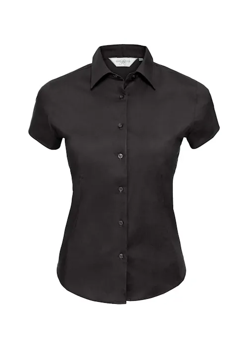 Russell Z947F Shirt Short Sleeve Stretch Slim Fit Dames