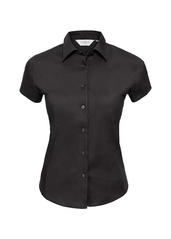 Russell Z947F Shirt Short Sleeve Stretch Slim Fit Dames