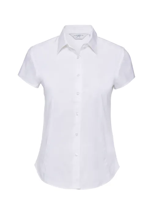 Russell Z947F Shirt Short Sleeve Stretch Slim Fit Dames