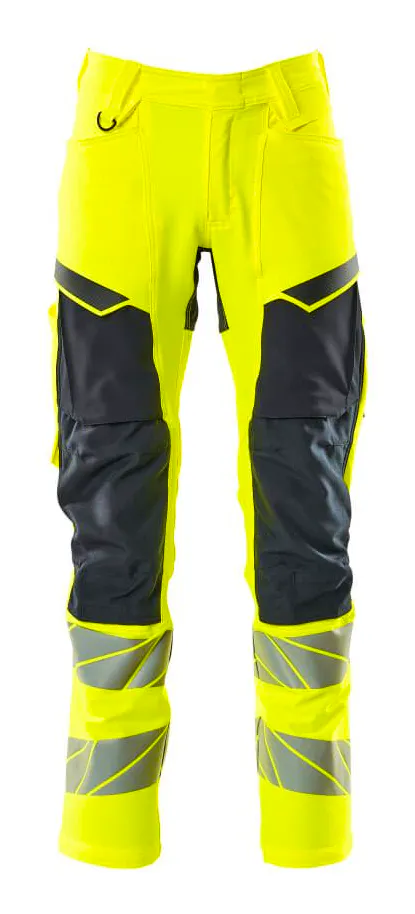 High Vis Gelb/Marineblau