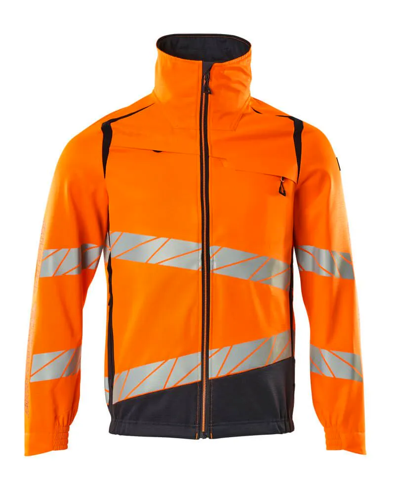 High Vis Orange/Marineblau
