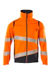 High Vis Oranje/Marineblauw