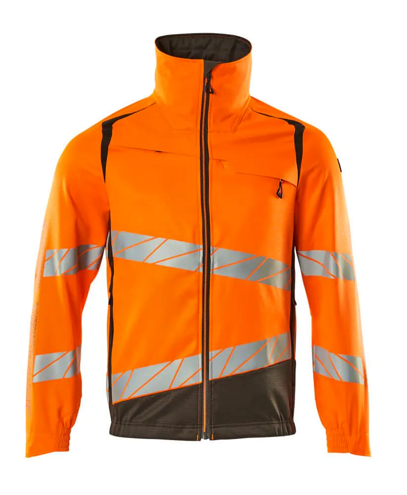 Hohe Sichtbarkeit Orange/Mittelgrau