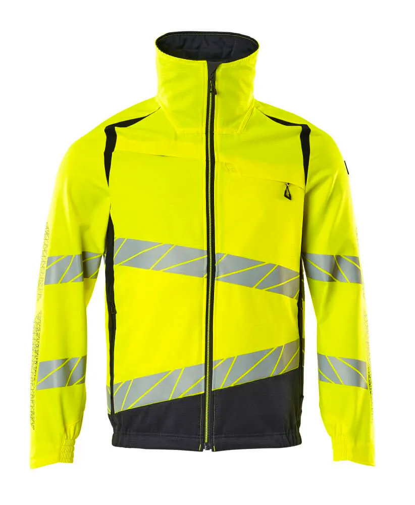 High Vis Gelb/Marineblau