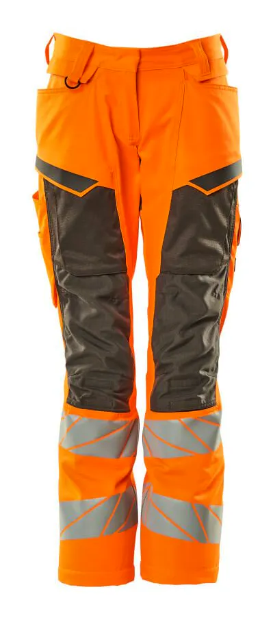 Hohe Sichtbarkeit Orange/Mittelgrau