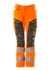High Vis Oranje/Medium Grijs