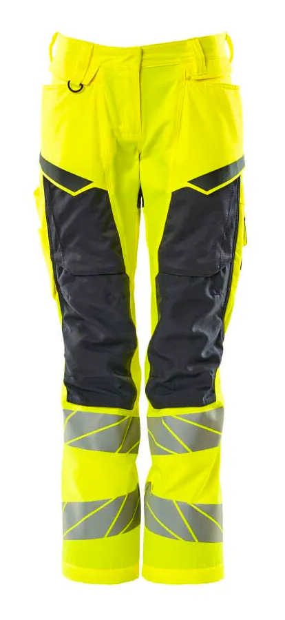 High Vis Gelb/Marineblau