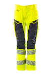 High Vis Geel/Marineblauw