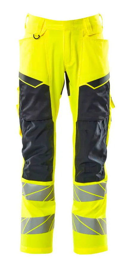 High Vis Gelb/Marineblau