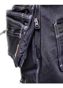 Blåkläder 1999 Baggy Denim Stretch X1900 miniatuur