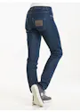 Chaud Devant Damen-Kochhose, Skinny, Stretch, Blue Denim Vorschaubild