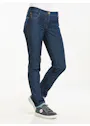 Chaud Devant Damen-Kochhose, Skinny, Stretch, Blue Denim Vorschaubild